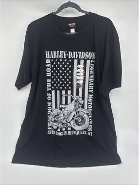 Harley-Davidson Men's T-Shirt Huntington Beach XL NWOT 100% Cotton